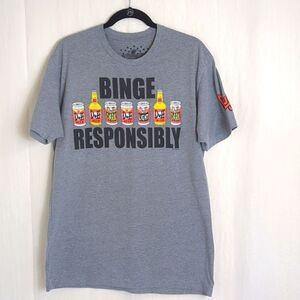 Universal Studios Florida Simpsons Duff Beer T-shirt Size L